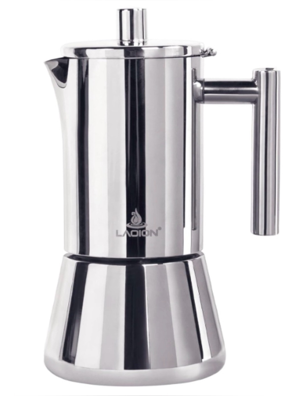 NEW Stovetop Espresso Maker Stainless Steel 17.5oz 12 cup Cuban Italian Coffee